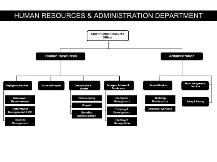 HRA Functional Chart