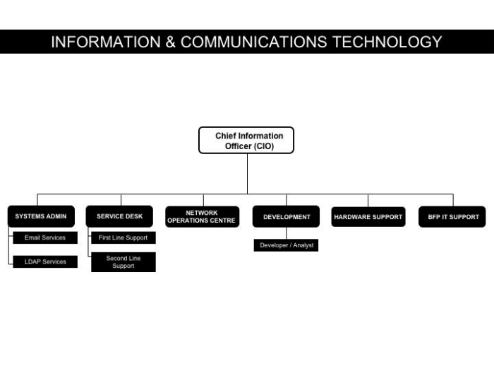 ICT Functional Chart